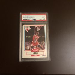 1990 Fleer Michael Jordan PSA 9!