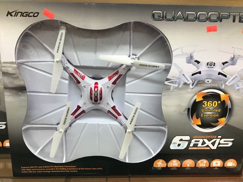 Quadcopter drones with camera