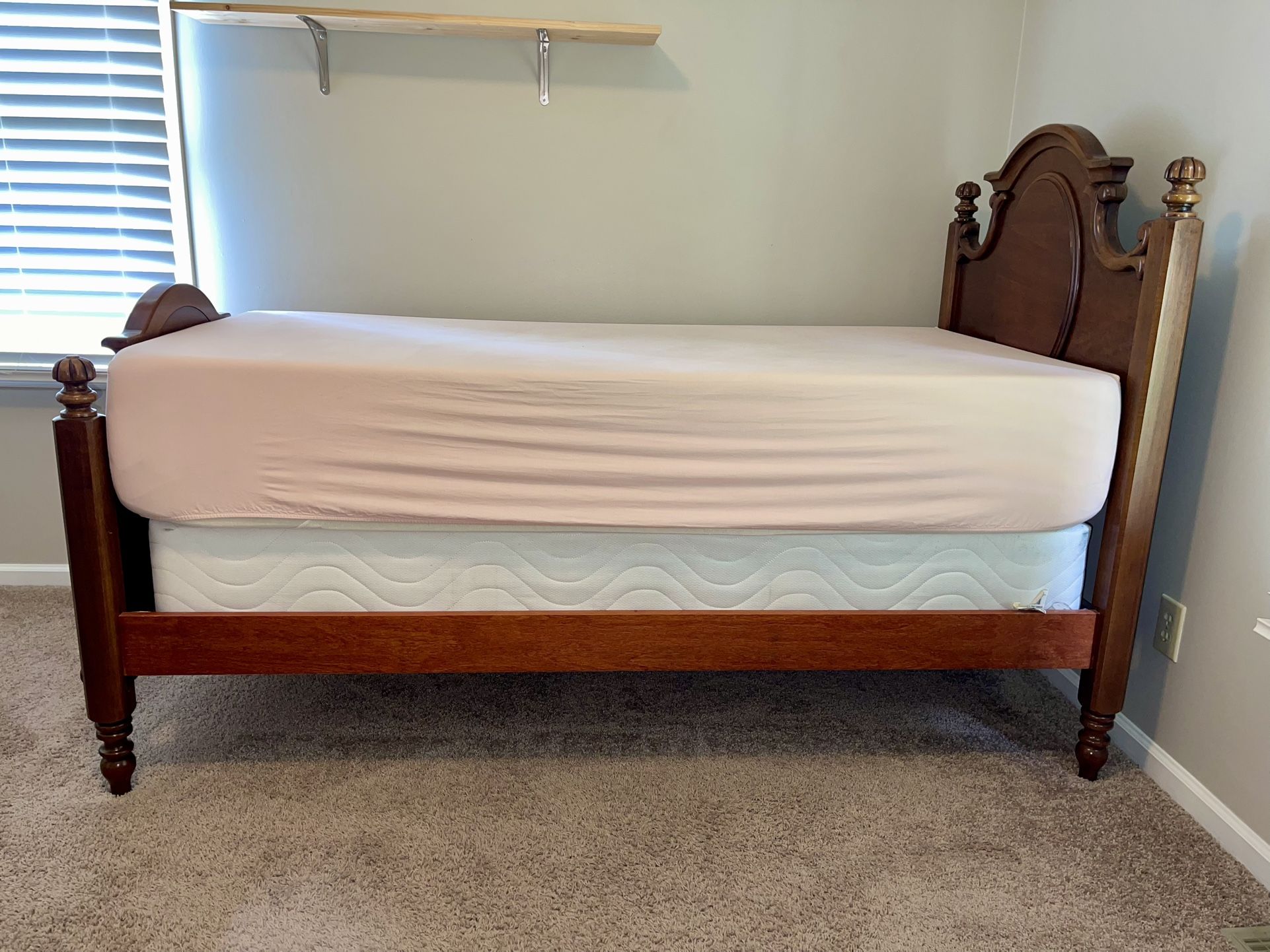 Solid Wood Bed