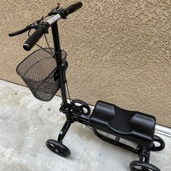 BodyMed Knee Walker Scooter with Dual Brakes