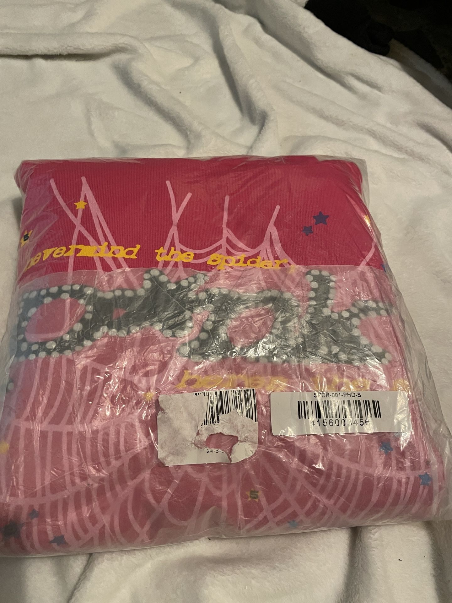 Spider P* nk Hoodie