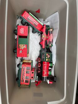 Christmas train set