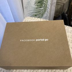 Brand New Facebook Portal Go