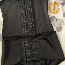 Brand New 2 In 1 Postpartum Belly Band Girdle Waist Trainer Size:L