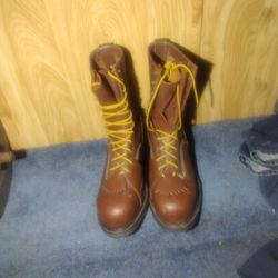 Wesco Steal Toe Boots 11"