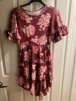 Size 12 Joyfolie Mia Joy Girl’s Floral Dress