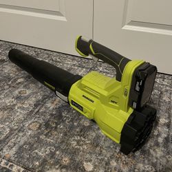 Ryobi 18V Jet Fan Leaf Blower (Tool + 1 Battery)