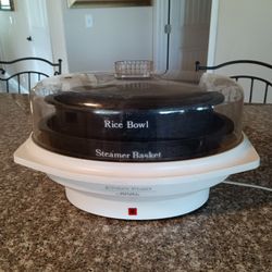 Rival Vegetable Steamer And Rice Steamer 