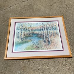 36x28.5in Framed Artwork Multicolor Mammoth Gallery