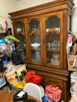 Vintage China Cabinet