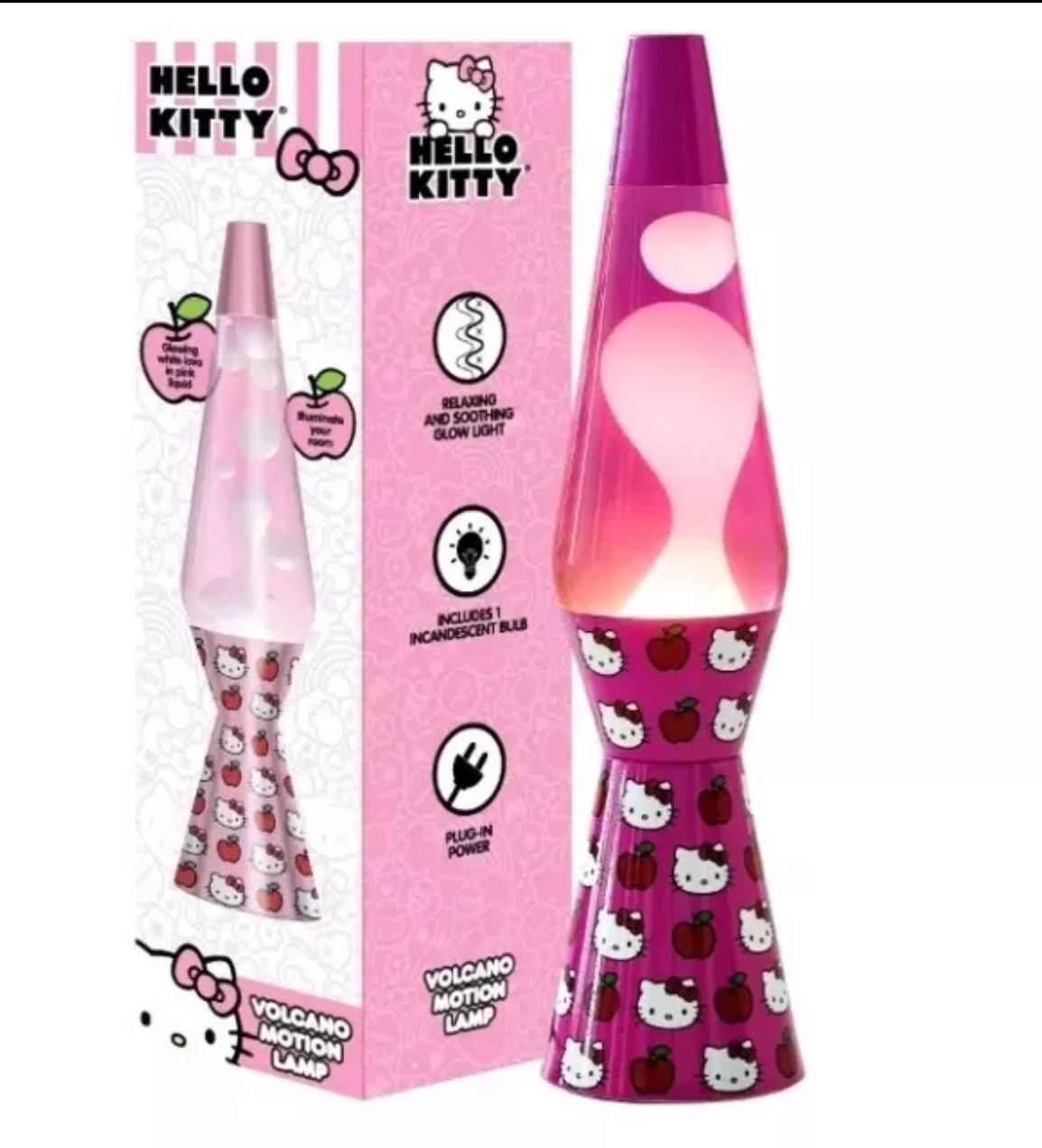 Hello kitty lava lamp