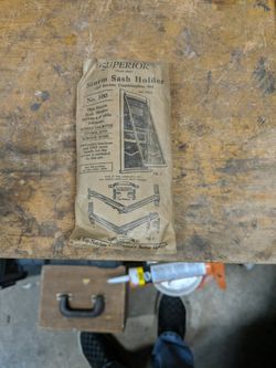 Superior Storm Sash Hardware (Antique)