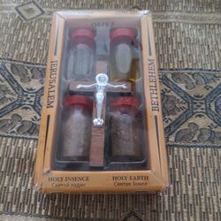 Holy Land Holy Oil Holy Water Holy Earth Holy Insence New.
