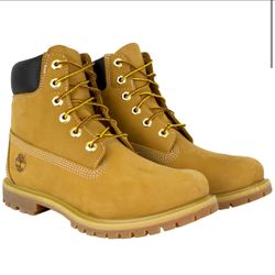 Timberland Woman’s 6” Premium Waterproof Boot Size 7 Brand New In Box 