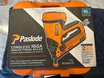 Lithium-Ion Battery 16-Gauge Angled Cordless Finished Air Tool Nailer