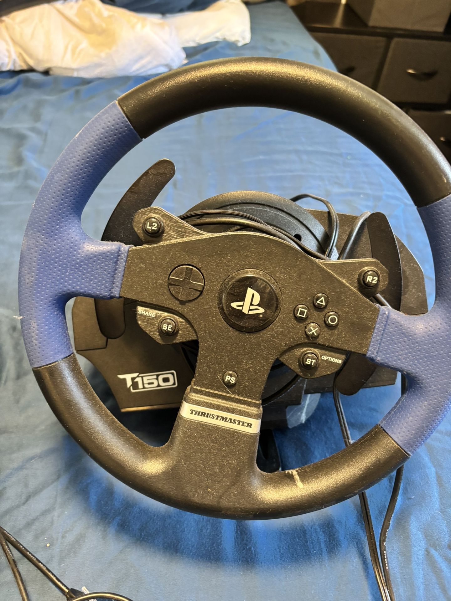 Thrustmaster PS4/PC Steering Wheel And Pedals