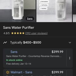 Sans Water Purifier 