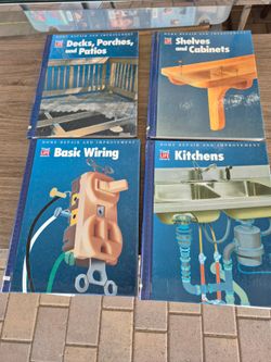 Set of 4 books // home repair and improvement// time  -  life, in very good condition