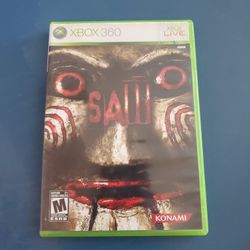 Xbox 360 Saw Video Game 