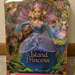 Barbie as The Island Princess Rosella Doll w/Tiara & Fan