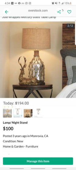 Lamps $80 each
