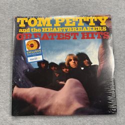 Tom Petty & The Heartbreakers Greatest Hits 2LP Walmart Exclusive Red Yellow Marble Sealed