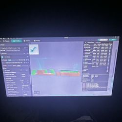 Monitor HP 20 Inch Computer Monitor,  No Cords 