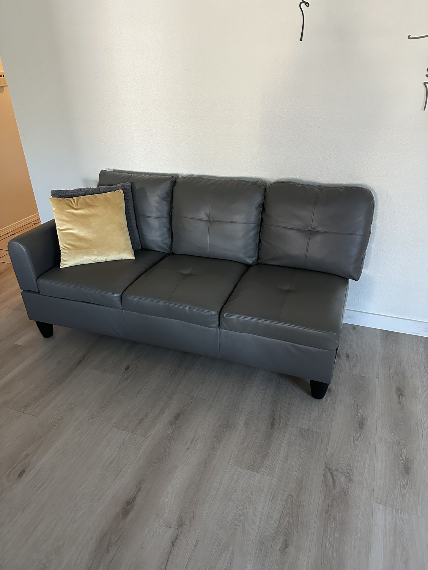 Gray Sectional Couch