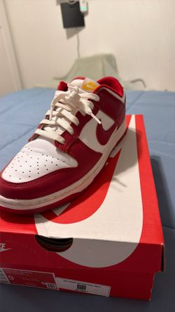 Nike Dunk Low Retro USC Cherry Red