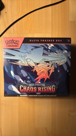 Pokemon Chaos Rising ETB Factory sealed