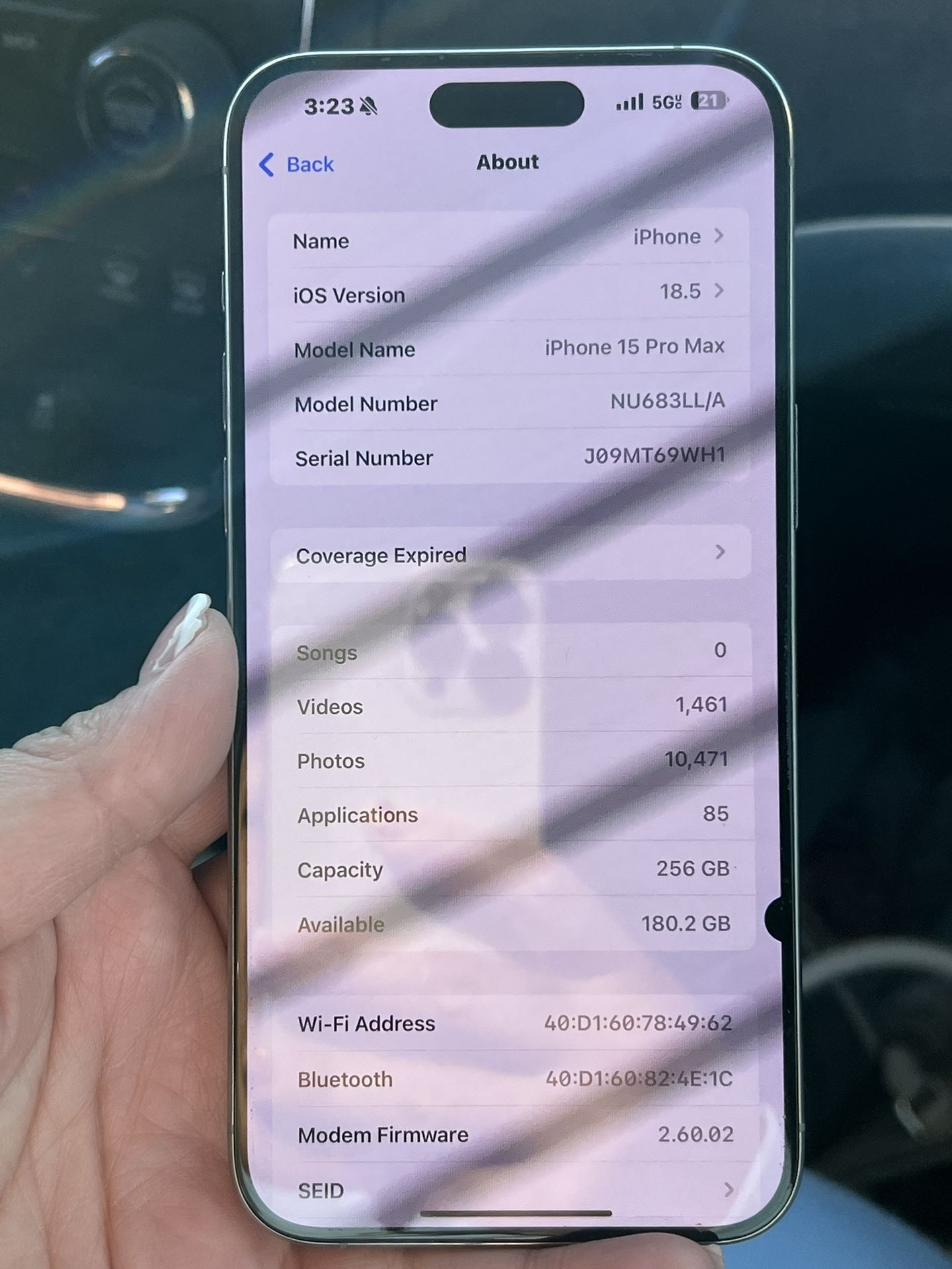 iPhone 15 Pro Max 256 GB UNLOCKED