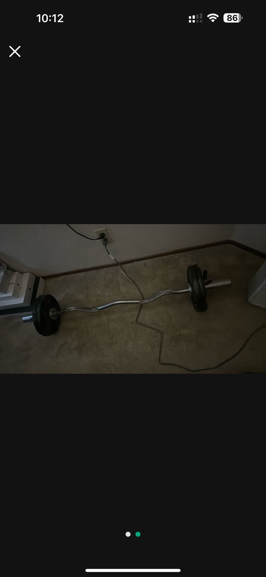 Bar With Weights