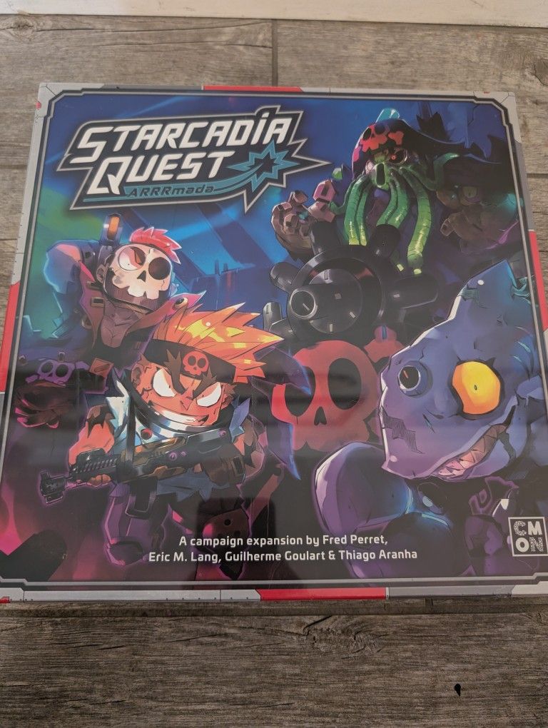 Starcadia Quest Board Game By CMON For 2-4 Player!New!