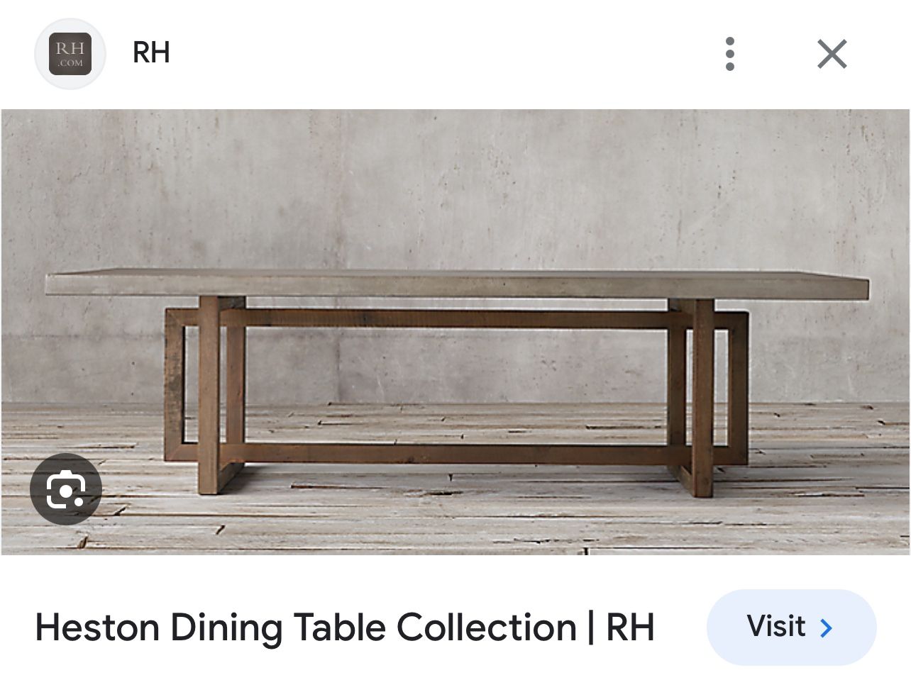 Restoration Hardware Dining Table 108” for Sale in Honolulu, HI OfferUp