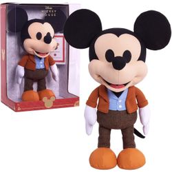 Disney Year of The Mouse Collector Plush - A Man and His Mouse Mickey