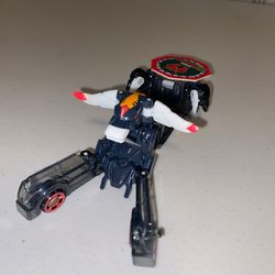 Mecard STRONGHORN Tr Deluxe Mecardimal & CARD Transforming Robot Car