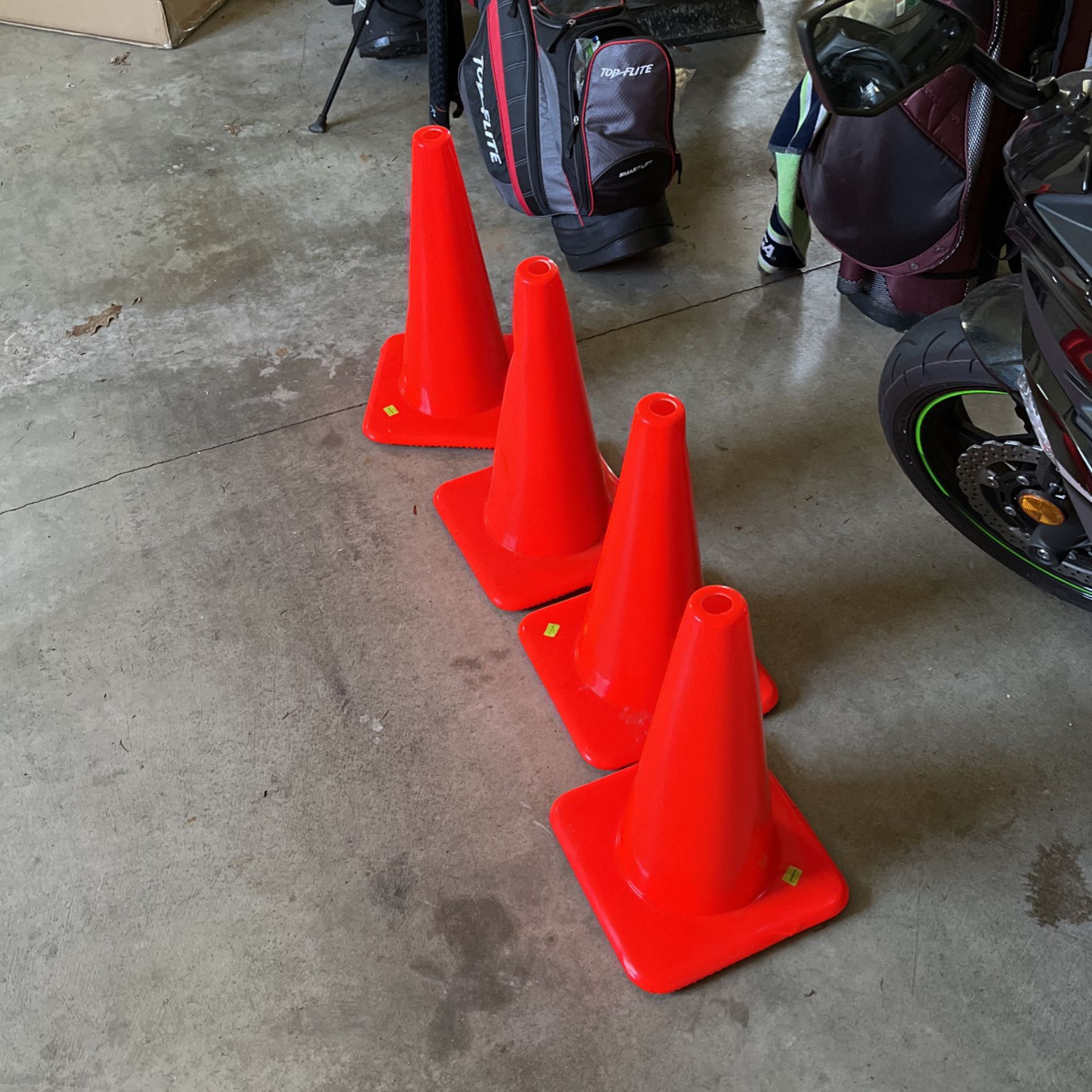 Safety Cones 19inches Tall
