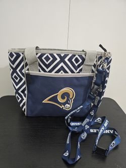 Logo Brands Unisex-Adult Rams 16 Can Insulated Cooler  Tote