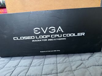 EVGA Closed Loop CPU Cooler 280mm x 140mm