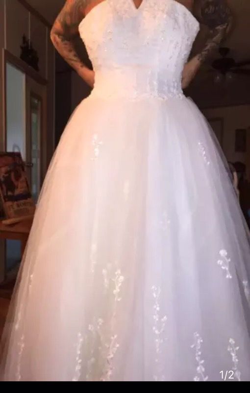 David's Bridal Gown