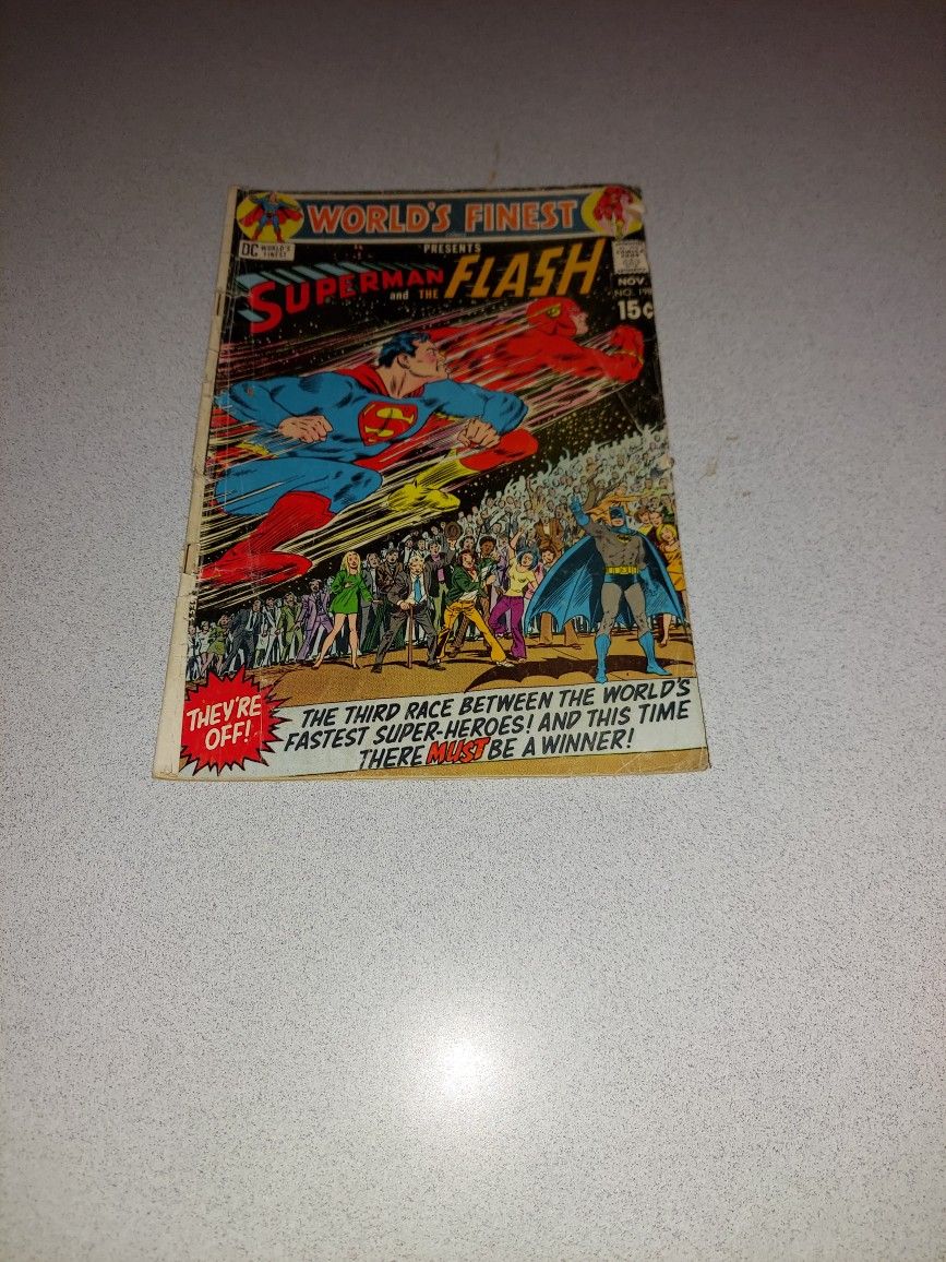 VINTAGE 1970 WORLDS FINEST #198 COMIC