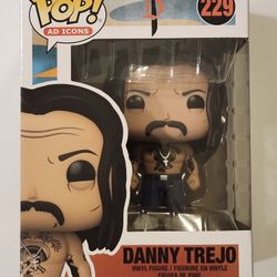 FUNKO POP! AD ICONS #229. DANNY TREJO VINYL FIGURE 