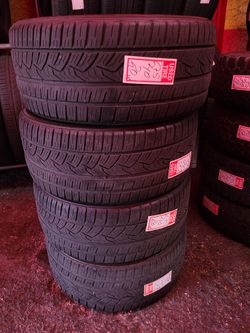 4 used Tires 275x40x20 Nitto