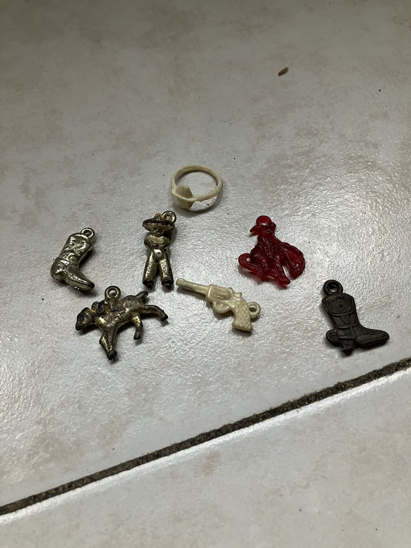 Crackerjack, Charms Bubblegum Machine Western Toys, Hopalong Cassidy