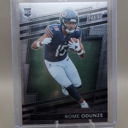 2024 Panini National - Rome Odunze Rookie Card