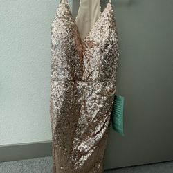 Gold Sparkly Dress
