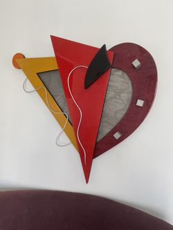 Vintage Memphis Style Post Modern Sculpture