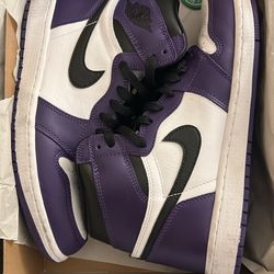 Jordan 1 Court Purple 