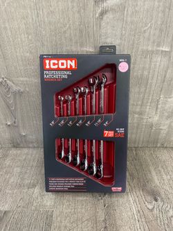 Icon Ratcheting Wrench Set WRS-7