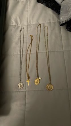 Religious necklaces St. Anthony/St. Jude